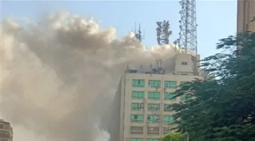 محافظ القاهرة ووزيرة التنمية المحلية يزوران موقع حريق سنترال رمسيس ويصدران توجيهات لإزالة آثاره بسرعة