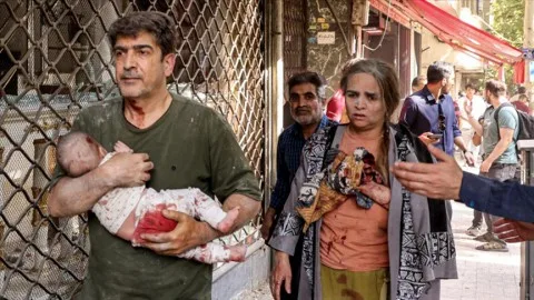 إيران تكشف عن أرقام جديدة لضحايا الهجمات الإسرائيلية في حرب الـ12 يومًا: 1100 قتيل، منهم 126 امرأة و41 طفلاً. إيران تكشف عن أرقام جديدة لضحايا الهجمات الإسرائيلية في حرب الـ12 يومًا: 1100 قتيل، منهم 126 امرأة و41 طفلاً.
