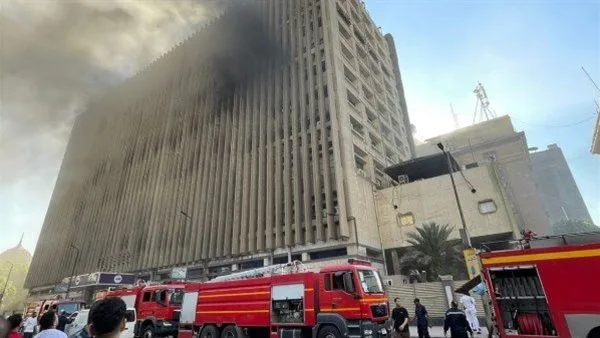 المصرية للاتصالات: انقطاع الخدمة بسبب فصل التيار أثناء الحريق.. وتعويض المتضررين المصرية للاتصالات: انقطاع الخدمة بسبب فصل التيار أثناء الحريق.. وتعويض المتضررين