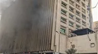 حريق في سنترال رمسيس | هيئة التنظيم: بدء عملية التبريد وتحويل خدمة الإنترنت إلى سنترال الروضة