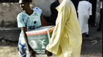 سلمان للإغاثة يوزع 1,500 سلة غذائية في منطقة أم رمته بالسودان