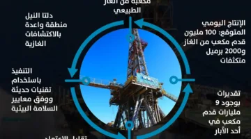 مشروع غاز جديد في دلتا النيل: انطلاق حفر 11 بئرًا جديدة