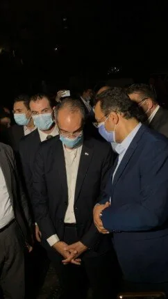 وزير الاتصالات يتوجه إلى سنترال رمسيس لتفقد أضرار الحريق وزير الاتصالات يتوجه إلى سنترال رمسيس لتفقد أضرار الحريق