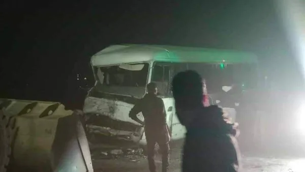 بعد عدة ساعات.. بدء المحاكمة الأولى للمتهمين في حادث عرائس المنوفية في المحكمة الإقليمية بعد عدة ساعات.. بدء المحاكمة الأولى للمتهمين في حادث عرائس المنوفية في المحكمة الإقليمية
