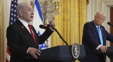 من واشنطن.. نتنياهو: إقامة دولة فلسطينية ستصبح أساساً لتدمير إسرائيل