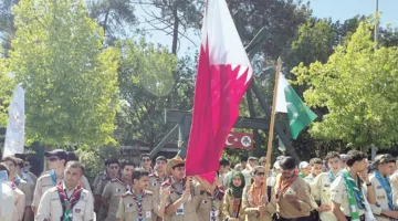 كشافة قطر تساهم في مخيم كشفي دولي في تركيا