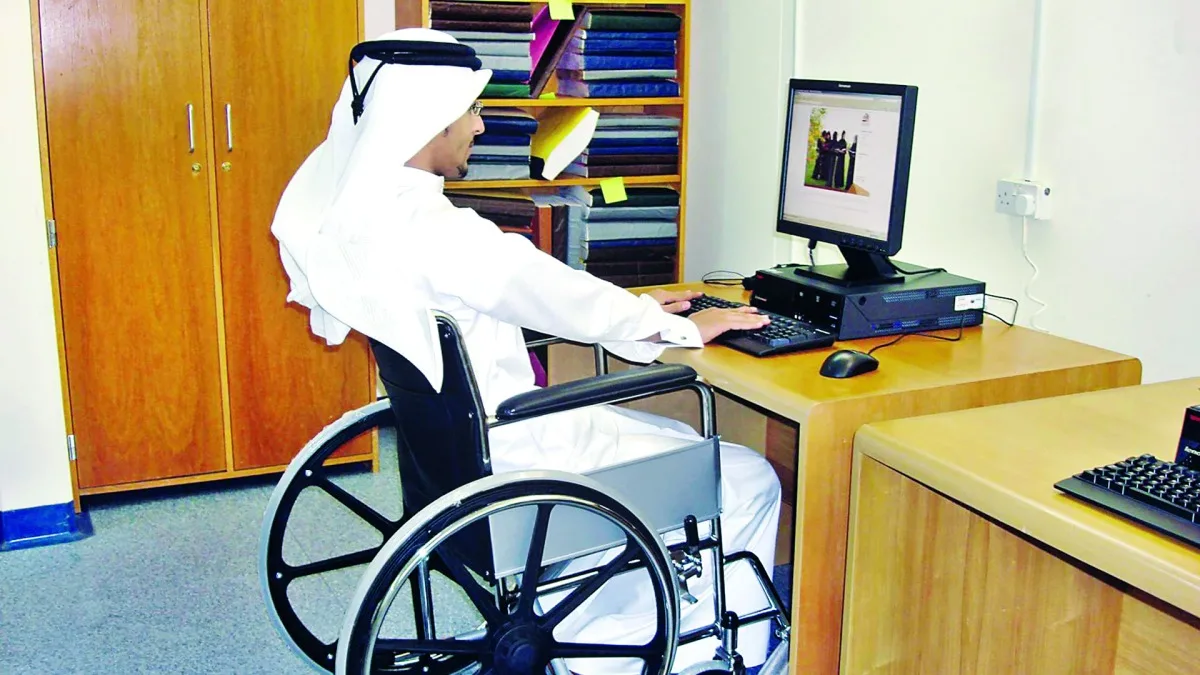 خبراء لـ “الشرق”: توظيف الأشخاص ذوي الإعاقة أولوية وطنية تعزز من الكفاءة الإنتاجية. خبراء لـ “الشرق”: توظيف الأشخاص ذوي الإعاقة أولوية وطنية تعزز من الكفاءة الإنتاجية.