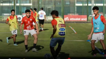 المنتخب الوطني تحت 17 سنة يستأنف تدريباته بوجود عزام وعلاء نبيل