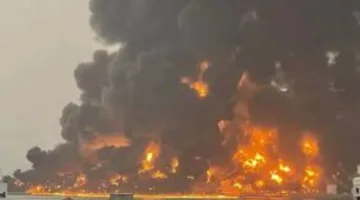 الصور التي رصدتها صحيفة ‘الأمن البحري’ البريطانية تُظهر الأضرار في ميناء يمني بعد الضربات الإسرائيلية