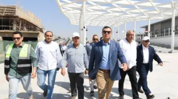 وزير الإسكان يزور المنطقة الاستثمارية ومشروع الأرينا في حدائق “تلال الفسطاط”
