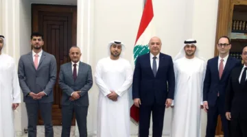 إمارة تسعى لتعزيز التعاون مع لبنان من خلال مشاريع استراتيجية