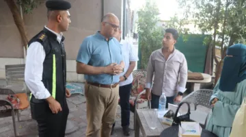 محافظ القليوبية يشرف على حملة لفحص تعاطي المخدرات والانتهاكات المرورية