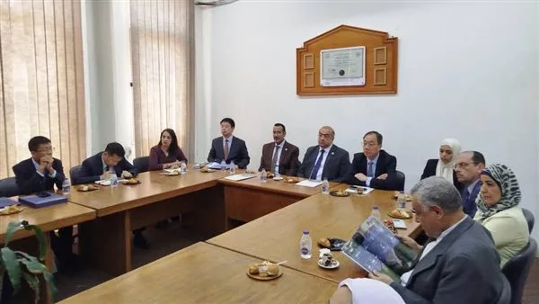 جامعة حلوان تستكشف طرق تعزيز التعاون مع وفد جامعة شاندونج نورمال الصينية