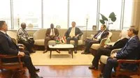 وزير الزراعة يناقش مع وفد برلماني من ناميبيا سبل تعزيز التعاون الزراعي