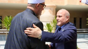 بالصور.. رئيس النيابة الإدارية يستقبل مفتي الجمهورية لأغراض محددة
