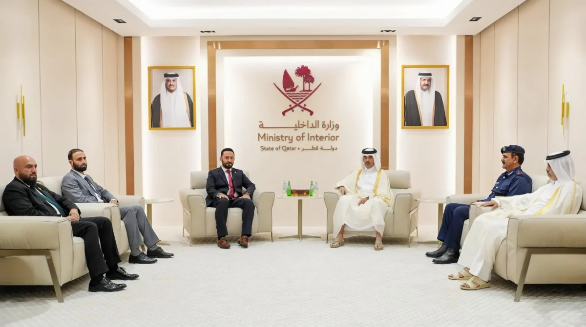وكيل وزارة الداخلية يلتقي مساعد وزير الداخلية لشؤون الأمن في سوريا وكيل وزارة الداخلية يلتقي مساعد وزير الداخلية لشؤون الأمن في سوريا