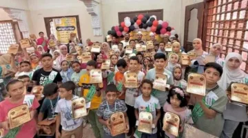 «أوقاف المنوفية» تكرم 100 طفل من حفظة القرآن الكريم بجوائز ومكافآت مالية