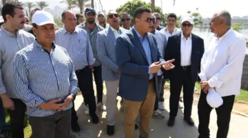 وزير الإسكان يزور المنطقة الاستثمارية ومشروع الأرينا في حدائق “تلال الفسطاط”