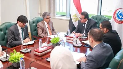 وزير الصحة يناقش مع السفير الباكستاني سبل التعاون في مجالات الصحة العامة ومكافحة الأوبئة وزير الصحة يناقش مع السفير الباكستاني سبل التعاون في مجالات الصحة العامة ومكافحة الأوبئة