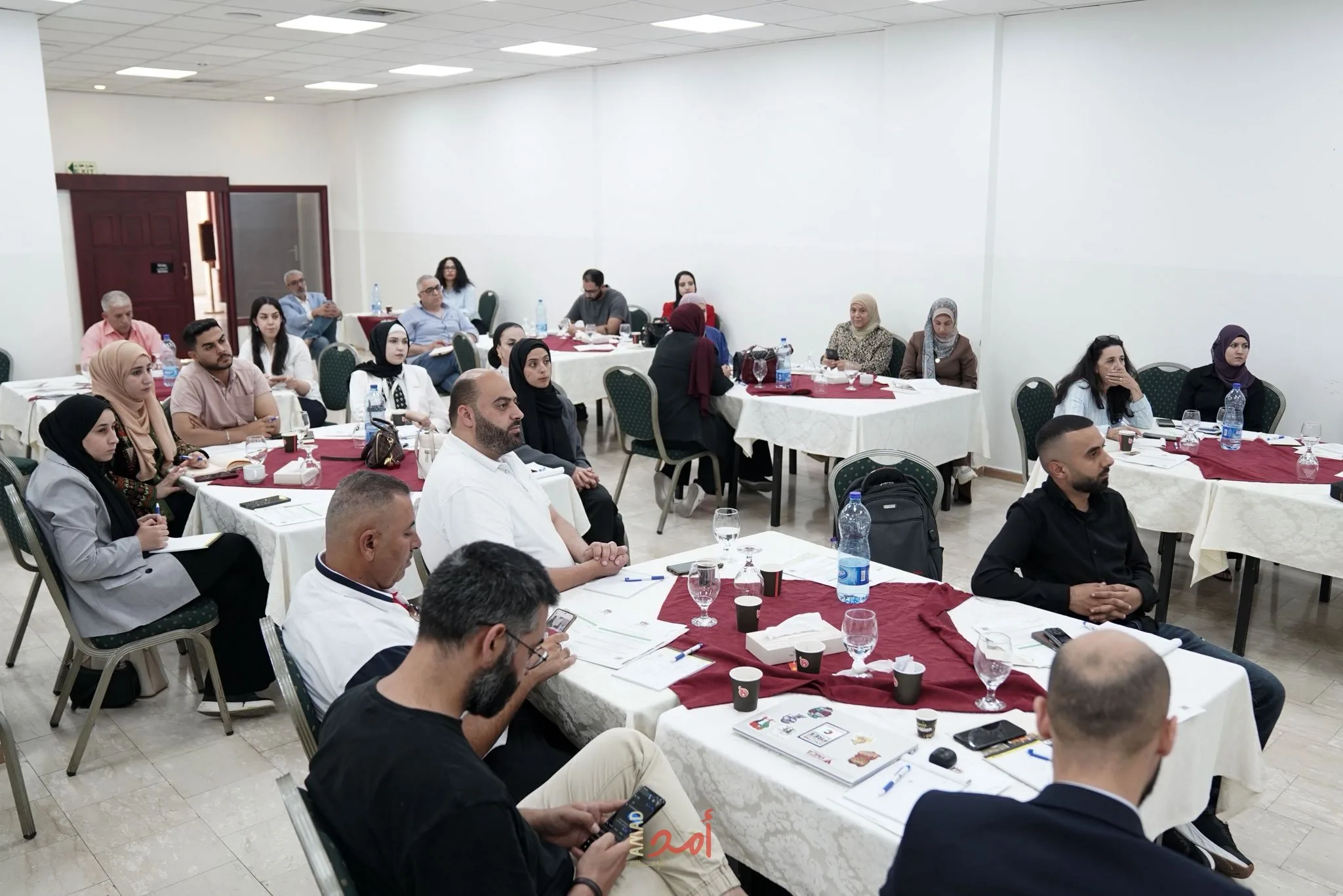 تحالف المؤسسات الشبابية ينظم ورشة عمل في رام الله لتقوية هيكله الداخلي وتوزيع المهام.