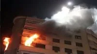 بسبب تماس كهربائي.. إخماد حريق في شقة سكنية بالفيوم دون تسجيل إصابات.