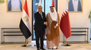 رئيس وزراء قطر: خطة لتعزيز الاستثمارات القطرية في مصر