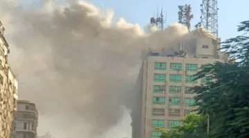 محافظ القاهرة: فريق متخصص يتابع حالة الأمان الإنشائي لمبنى سنترال رمسيس بعد الحريق