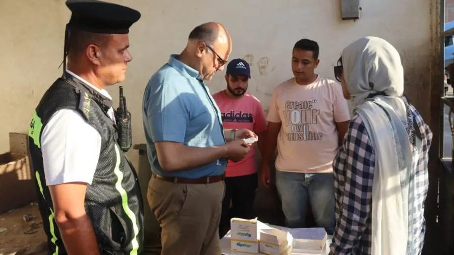 محافظ القليوبية يرصد عملية فحص تعاطي المخدرات والانتهاكات المرورية على الطرق السريعة
