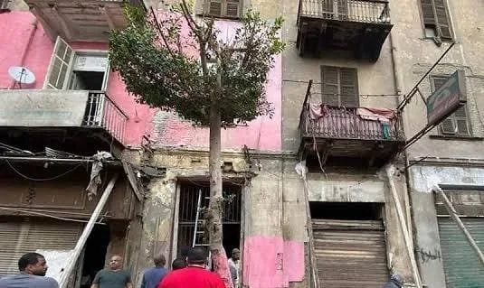 إصابة فرد نتيجة انهيار جزئي لجدار في منزل بالقليوبية