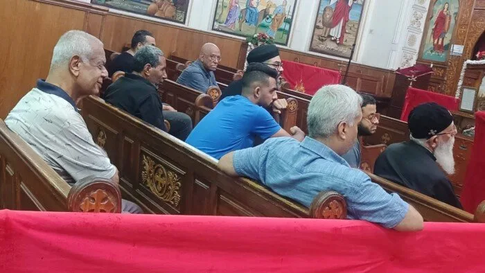 مارجرجس بورسعيد يقيم مراسم العزاء في وفاة القمص بطرس الجبلاوي مارجرجس بورسعيد يقيم مراسم العزاء في وفاة القمص بطرس الجبلاوي