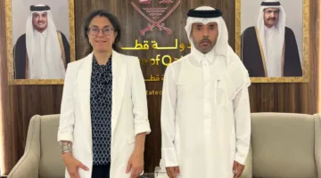 نائب ممثل الأمين العام للأمم المتحدة في ليبيا يلتقي بسفير قطر