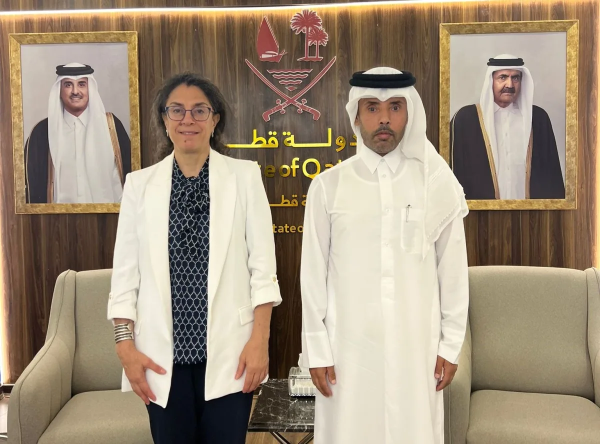 نائب ممثل الأمين العام للأمم المتحدة في ليبيا يلتقي بسفير قطر نائب ممثل الأمين العام للأمم المتحدة في ليبيا يلتقي بسفير قطر