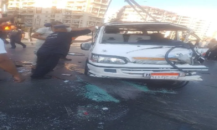 بالأسماء: 6 جرحى نتيجة حادث تصادم بين ميكروباص وتروسيكل في البحيرة بالأسماء: 6 جرحى نتيجة حادث تصادم بين ميكروباص وتروسيكل في البحيرة