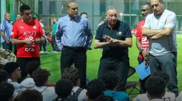 محمود الخطيب يدعم منتخب مصر للشباب تحت 17 سنة قبل بدء كأس العالم
