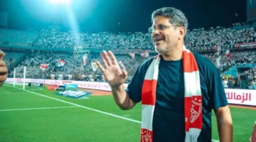 الزمالك يحتفي بأيمن الرمادي بعد الفوز بكأس مصر