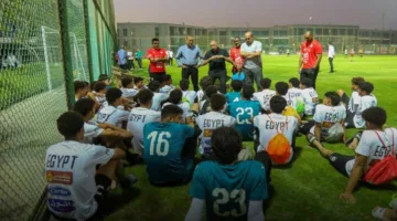 الخطيب يدعم منتخب مصر للشباب قبل بدء كأس العالم تحت 17 سنة