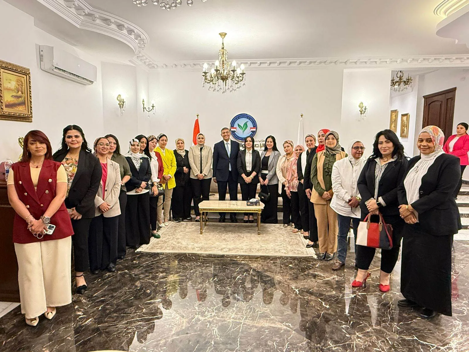 اللجنة النسائية المركزية للإصلاح والنهضة تنظم أول اجتماعاتها بالتشكيل الجديد