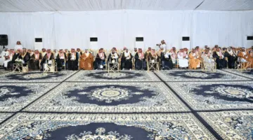 أمير منطقة جازان يزور مشايخ و سكان محافظة الريث