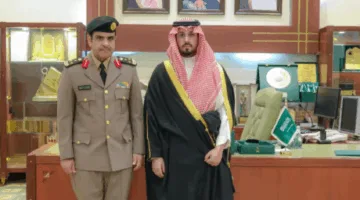محافظ الخرج يكرم مدير شرطة المحافظة بترقيته الجديدة