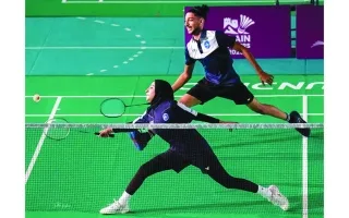 الإمارات تحتفل باليوم العالمي لرياضة الريشة الطائرة خلال فعاليات «العين ماسترز»