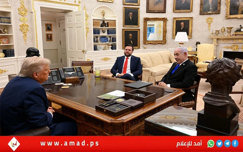 الاجتماع الثاني بين ترامب ونتنياهو: 90 دقيقة دون مستجدات مهمة وتأجيل سفر ويتكوف – صور الاجتماع الثاني بين ترامب ونتنياهو: 90 دقيقة دون مستجدات مهمة وتأجيل سفر ويتكوف – صور