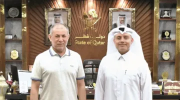 السفير طارق الأنصاري يرحب بمفوّض الكشافة القطرية