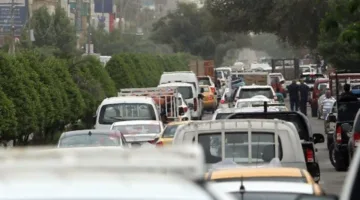 الحالة المرورية الراهنة في بغداد: زحام معتدل في الشوارع وكثيف عند التقاطعات والأنفاق