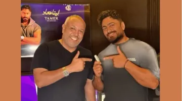 غدًا.. تامر حسني يثير حماس جمهوره بإصدار ألبومه الجديد “لينا معاد” (صورة)