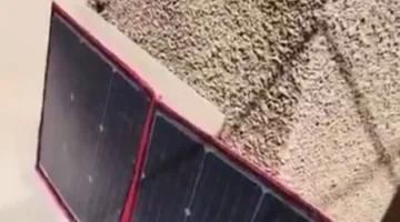 طفل يُنشئ نظام طاقة شمسية كبديل للكهرباء