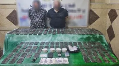 إحباط تجارة المخدرات بقيمة 34 مليون جنيه.. الداخلية تنفذ حملات ضد تجار المخدرات إحباط تجارة المخدرات بقيمة 34 مليون جنيه.. الداخلية تنفذ حملات ضد تجار المخدرات
