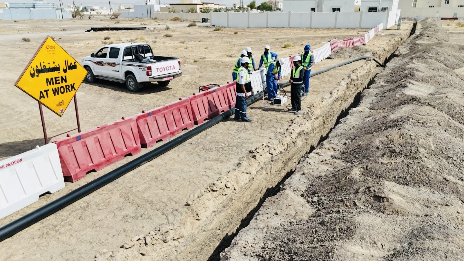 إقامة مشاريع شبكات المياه وتحديث الشبكات الحالية في محافظة البريمي إقامة مشاريع شبكات المياه وتحديث الشبكات الحالية في محافظة البريمي