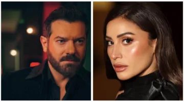 عمرو يوسف ودينا الشربيني يطلان في البوستر الأول لفيلم “درويش”.. وموعد عرضه قريباً