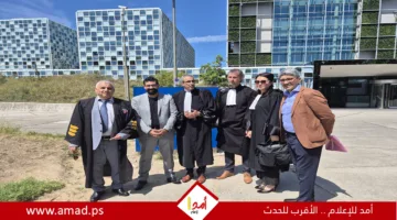 قافلة العدالة تصل إلى مقر المحكمة الجنائية الدولية برفقة الفريق القانوني