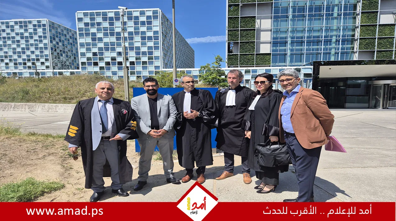 قافلة العدالة تصل إلى مقر المحكمة الجنائية الدولية برفقة الفريق القانوني قافلة العدالة تصل إلى مقر المحكمة الجنائية الدولية برفقة الفريق القانوني
